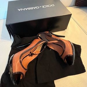 Dolce & Gabbana amazing stilettos leather